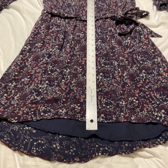 Caslon floral dress 3/4 sleeve Size M, EUC, Tie at waist Pretty spring dress! - Picture 10 of 14